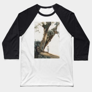 Ancient Trees in the Roman Campagna by Giovanni Costa Baseball T-Shirt